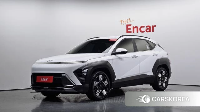 Hyundai Kona Hybrid (SX2) 2023 Белый из Кореи