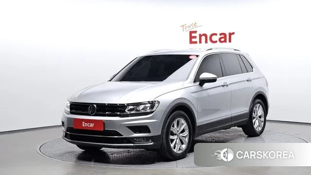 Volkswagen Tiguan second Generation 2020 Серебряный из Кореи