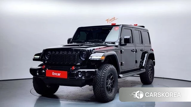Jeep Wrangler (JL) 2025 Черный из Кореи