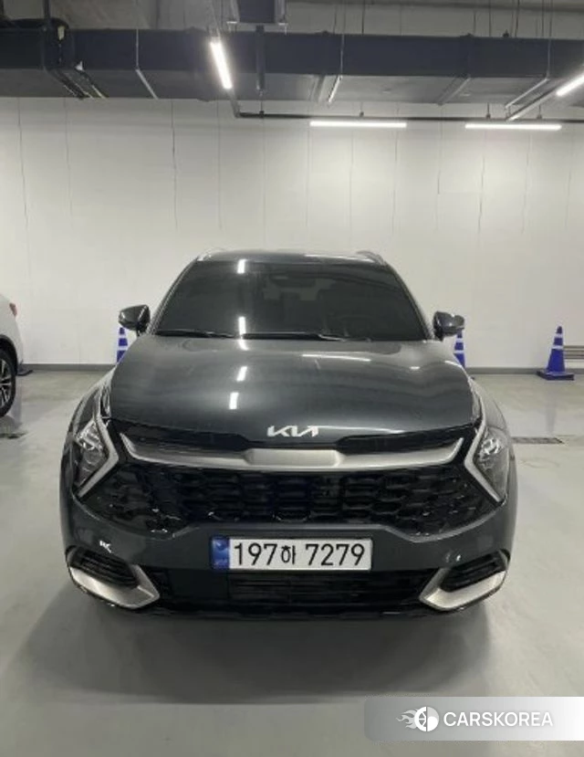 Kia Sportage 5th Generation Hybrid 2024 Серый из Кореи