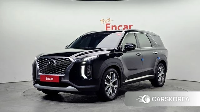 Hyundai Palisade 2021 Черный из Кореи