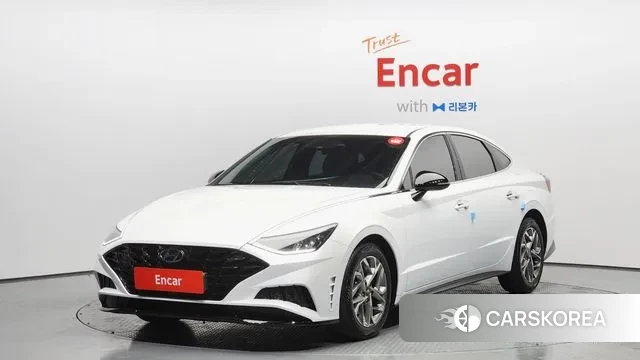 Hyundai Sonata (DN8) 2021 Белый из Кореи
