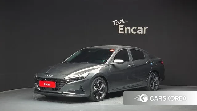 Hyundai Avante (CN7) 2021 Серый из Кореи