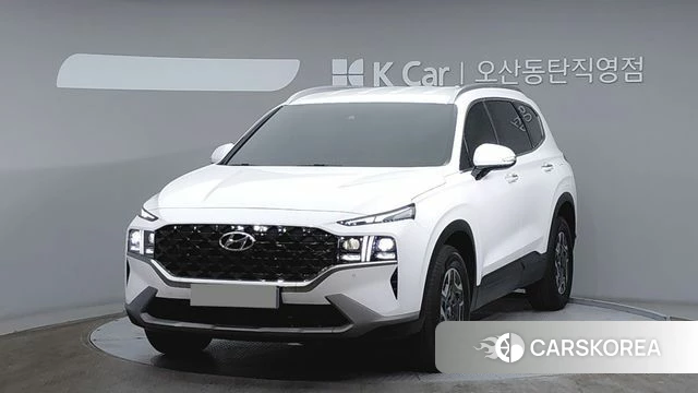 Hyundai The New Santa Fe 2023 Белый из Кореи