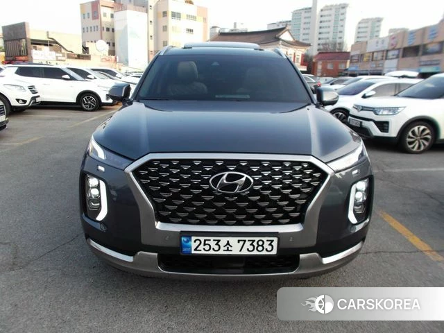Hyundai Palisade 2021 Серый из Кореи