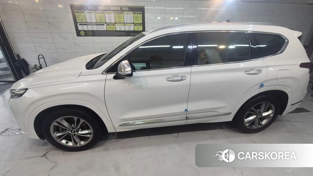 Hyundai Santa Fe TM 2019 Белый из Кореи