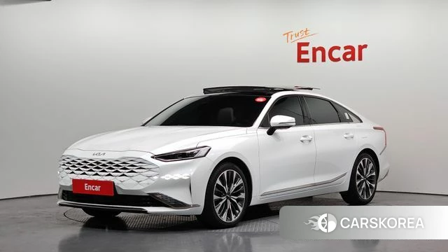 Kia K8 2022 Белый из Кореи