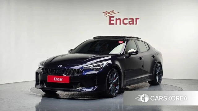 Kia Stinger 2018 Синий из Кореи