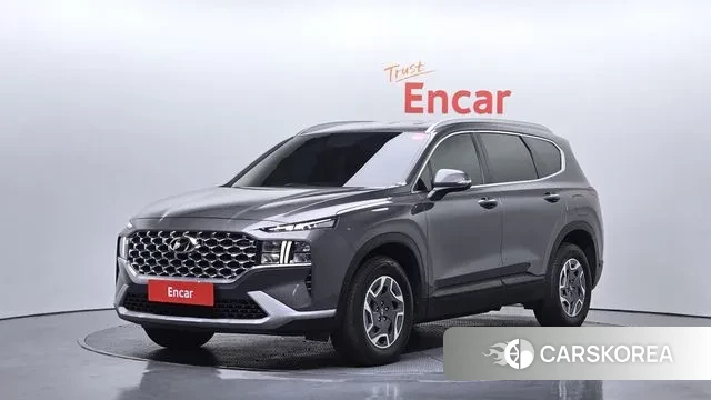 Hyundai The New Santa Fe 2021 Серый из Кореи
