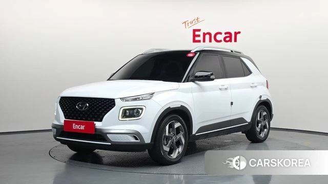 Hyundai Venue 2021 Белый из Кореи