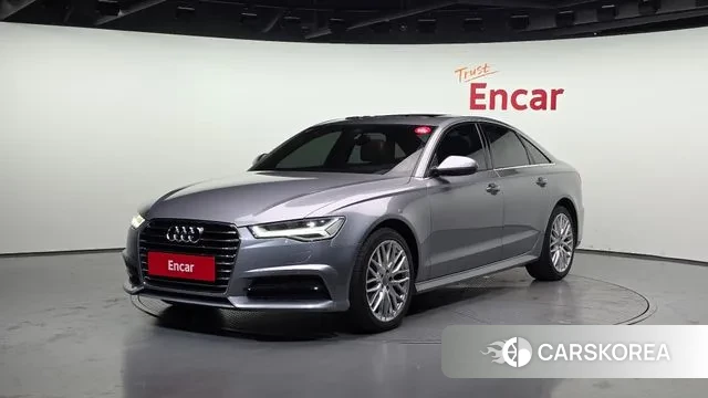 Audi New A6 2018 Серебристо-серый из Кореи
