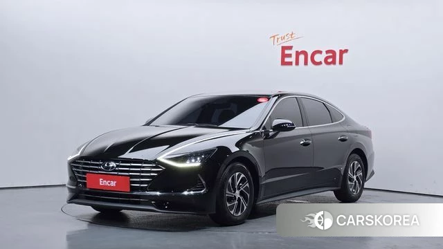 Hyundai Sonata Hybrid (DN8) 2021 Черный из Кореи