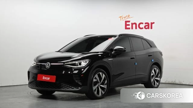 Volkswagen ID.4 2023 Черный из Кореи