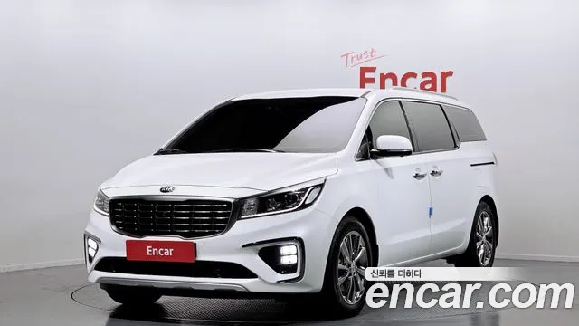 Kia The New Carnival 2019 Белый из Кореи