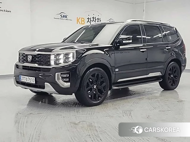 Kia Mohave Master 2021 Черный из Кореи