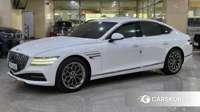 Genesis G80 (RG3) 2021 Белый из Кореи