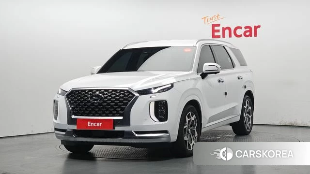 Hyundai Palisade 2021 Белый из Кореи