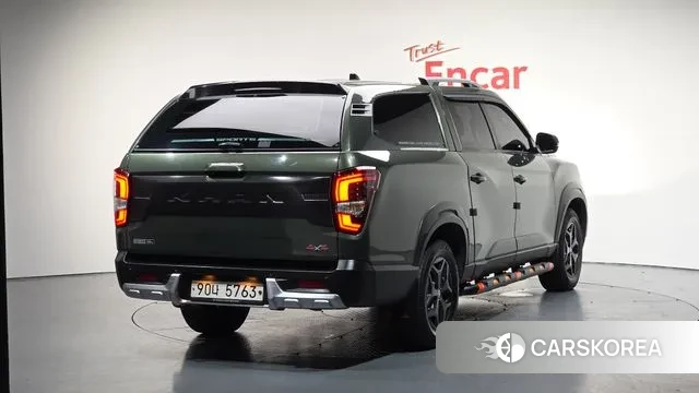 Ssangyong The New Rexton Sports Cannes 2021 Зеленый из Кореи