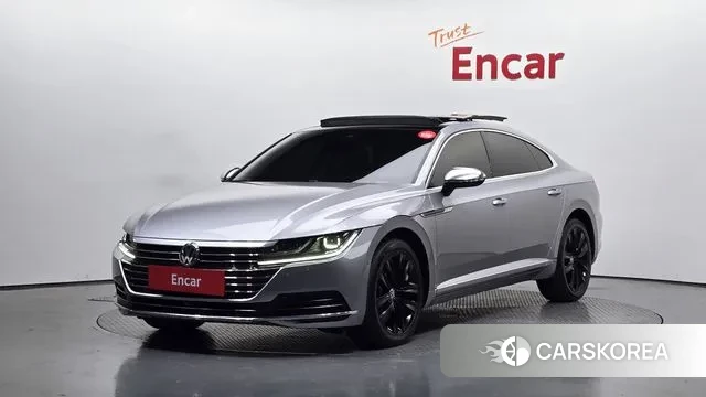 Volkswagen Arteon 2019 Серебряный из Кореи