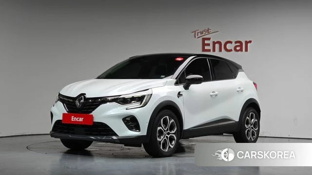 Renault Korea (Samsung) Capture 2021 Белый из Кореи