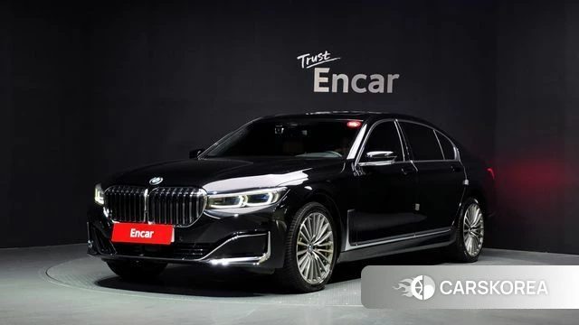 BMW 7 Series (G11) 2022 Черный из Кореи