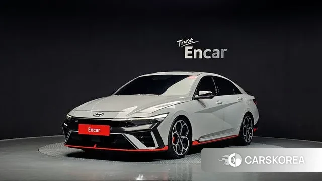 Hyundai The New Avante (CN7) 2023 Серебристо-серый из Кореи