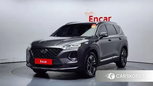 Hyundai Santa Fe TM 2018 Серый из Кореи