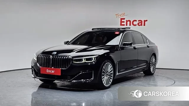 BMW 7 Series (G11) 2020 Черный из Кореи