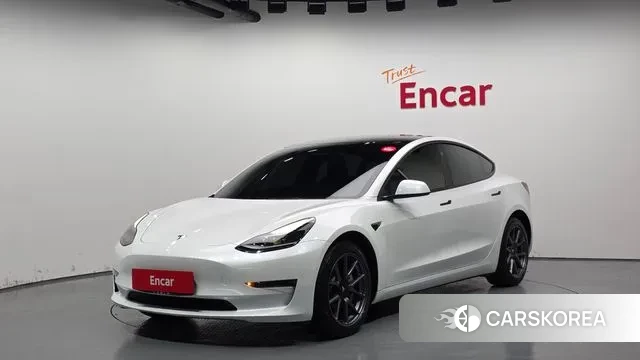 Tesla Model 3 2022 Белый из Кореи