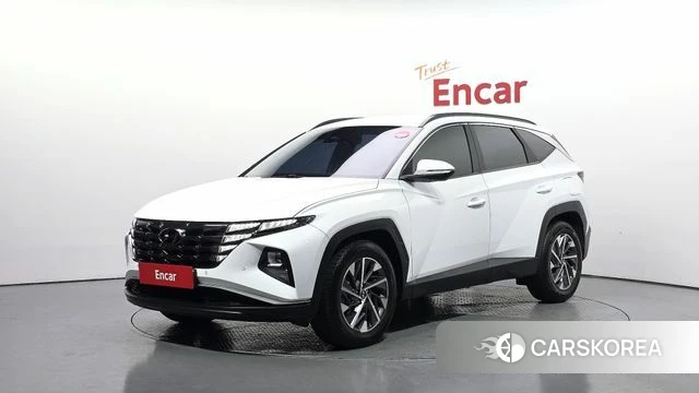 Hyundai Tucson (NX4) 2021 Белый из Кореи