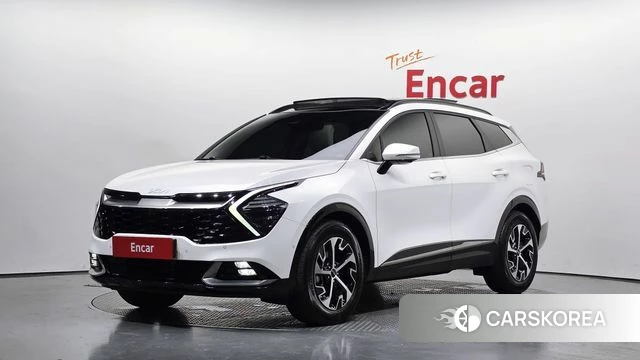 Kia Sportage 5th Generation Hybrid 2024 Белый из Кореи