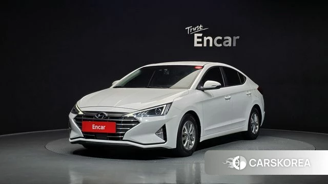 Hyundai The New Avante AD 2019 Белый из Кореи