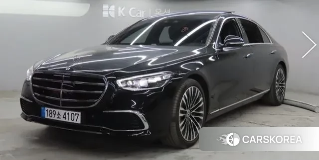 Mercedes-Benz S-Class W223 2023 Черный из Кореи