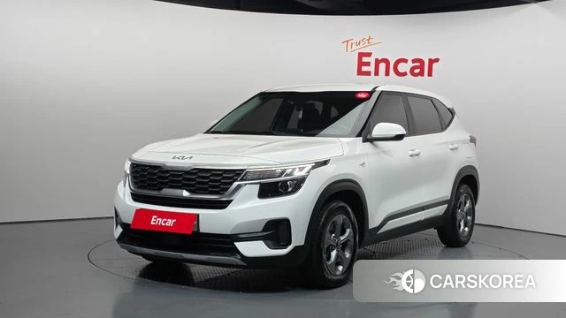 Kia Seltos 2021 Белый из Кореи