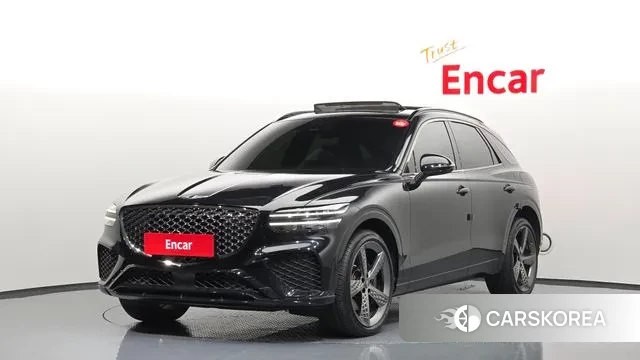 Genesis GV70 2021 Черный из Кореи