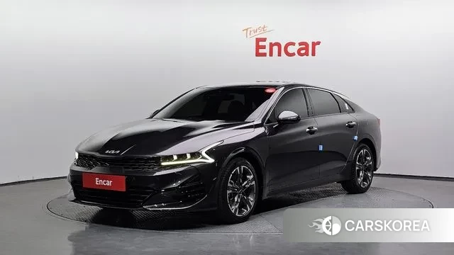 Kia K5 3rd generation 2022 Серый из Кореи