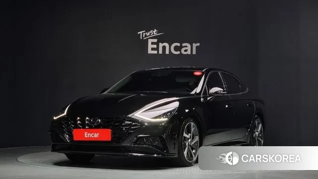 Hyundai Sonata (DN8) 2020 Черный из Кореи