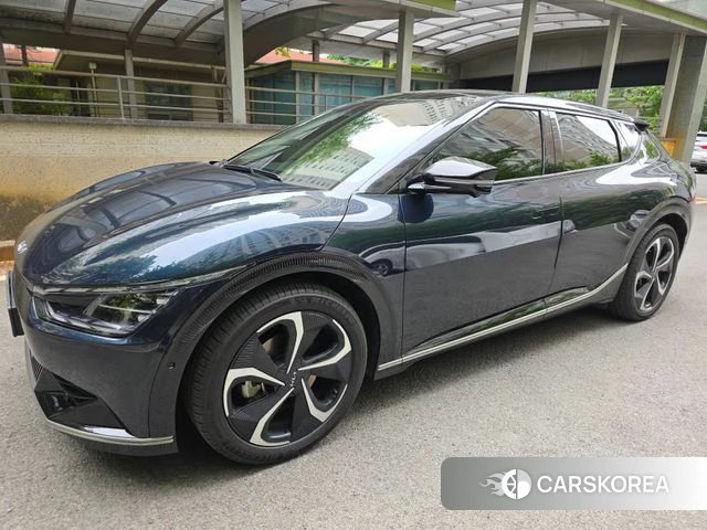 Kia EV6 2023 Синий из Кореи