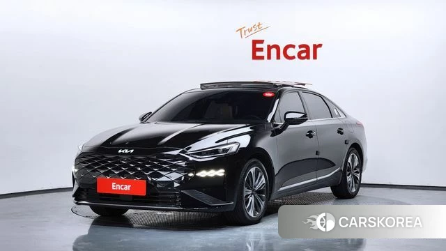 Kia K8 Hybrid 2022 Черный из Кореи