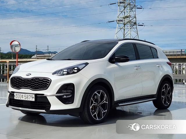 Kia Sportage The Bold 2019 Белый из Кореи