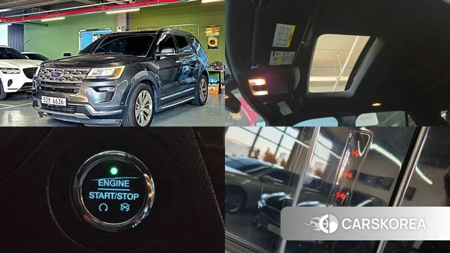 Ford Explorer 2018 Серый из Кореи