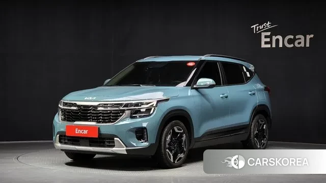 Kia The New Seltos 2024 Синий нефрит из Кореи