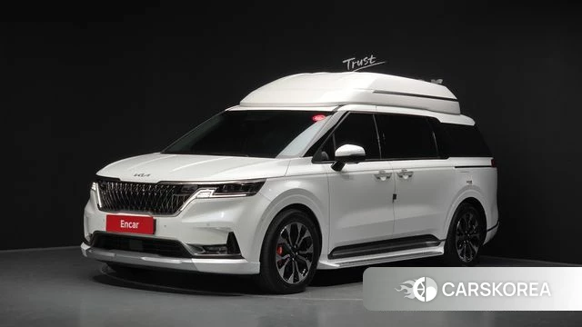 Kia Carnival 4th generation 2021 Белый из Кореи