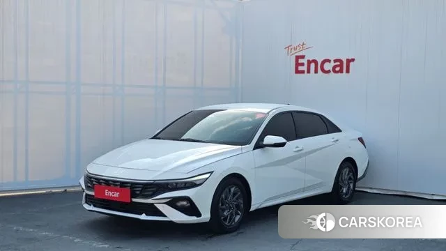 Hyundai The New Avante (CN7) 2023 Белый из Кореи