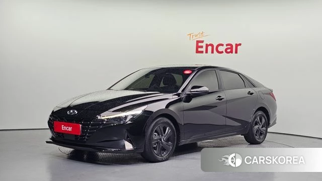 Hyundai Avante (CN7) 2022 Черный из Кореи
