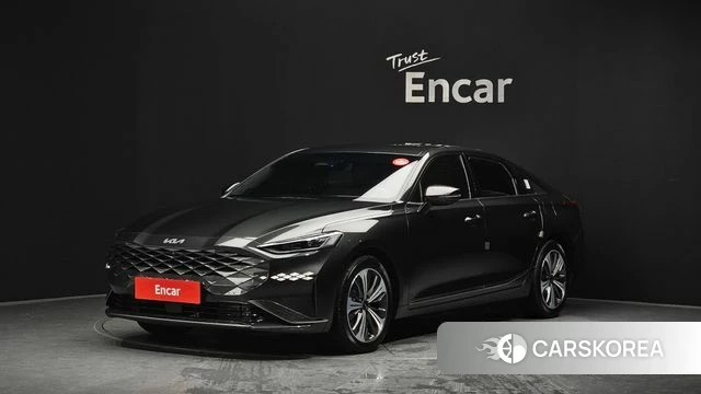 Kia K8 Hybrid 2022 Серый из Кореи
