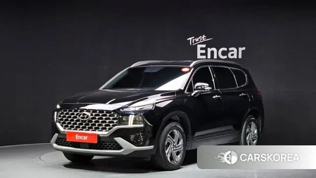 Hyundai The New Santa Fe 2021 Черный из Кореи