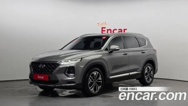 Hyundai Santa Fe TM 2018 Серый из Кореи