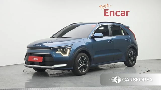Kia Di Ol Nu Niro 2022 Синий из Кореи