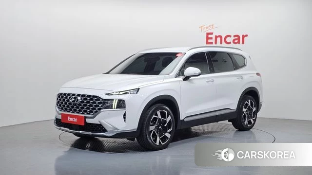 Hyundai The New Santa Fe 2021 Белый из Кореи